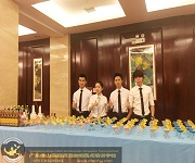 廣州陽光五星級酒店學員調酒活動實踐